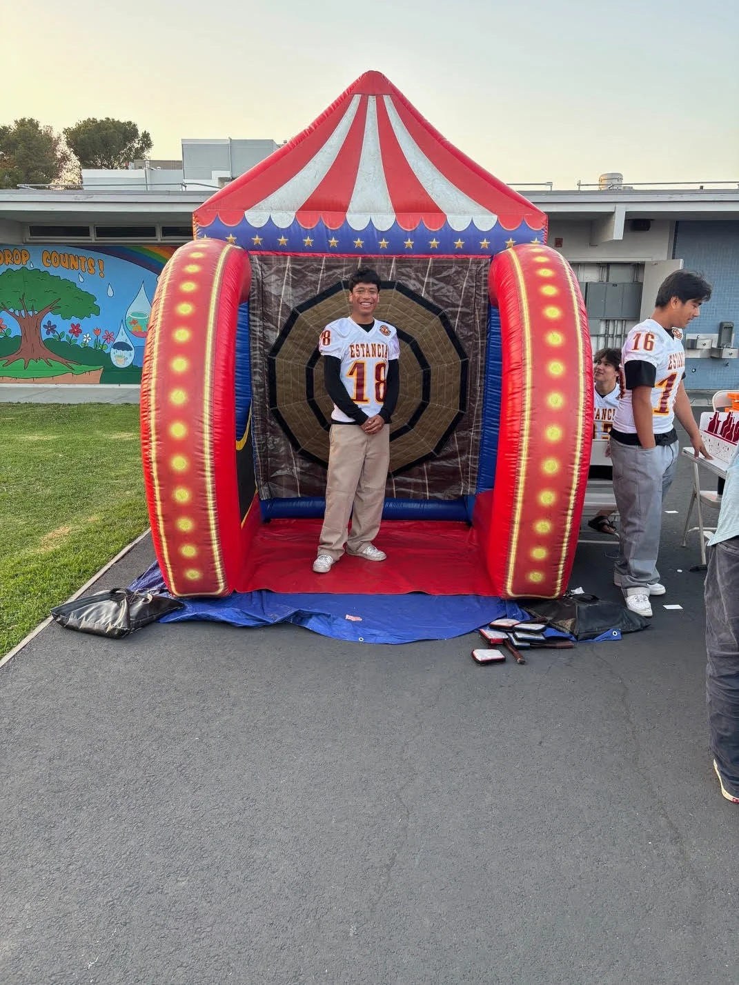 Estancia Footall Big Smile at Adams El Carnival