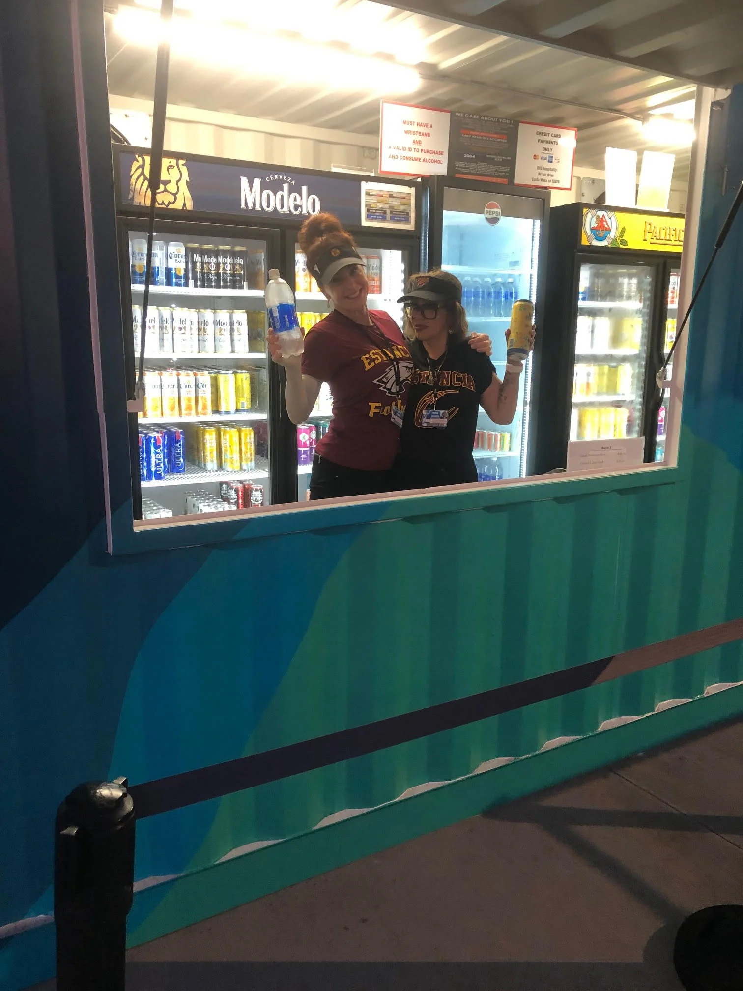 Posing for the camera